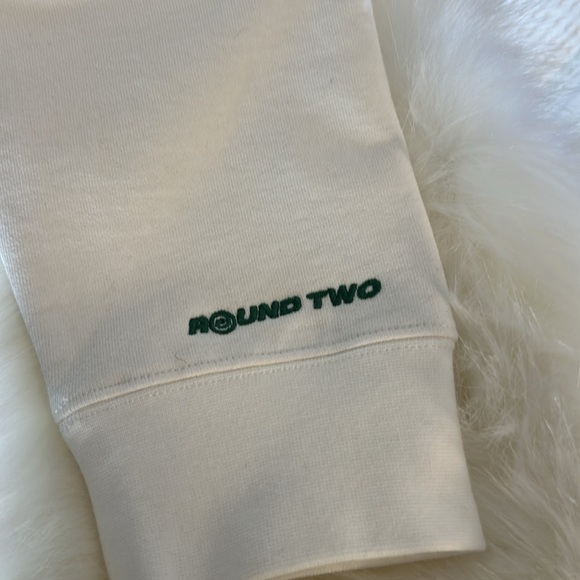 Round Two Multicolor Knit Collection Hooded SweatShirt Size Large - Picture 4 of 9